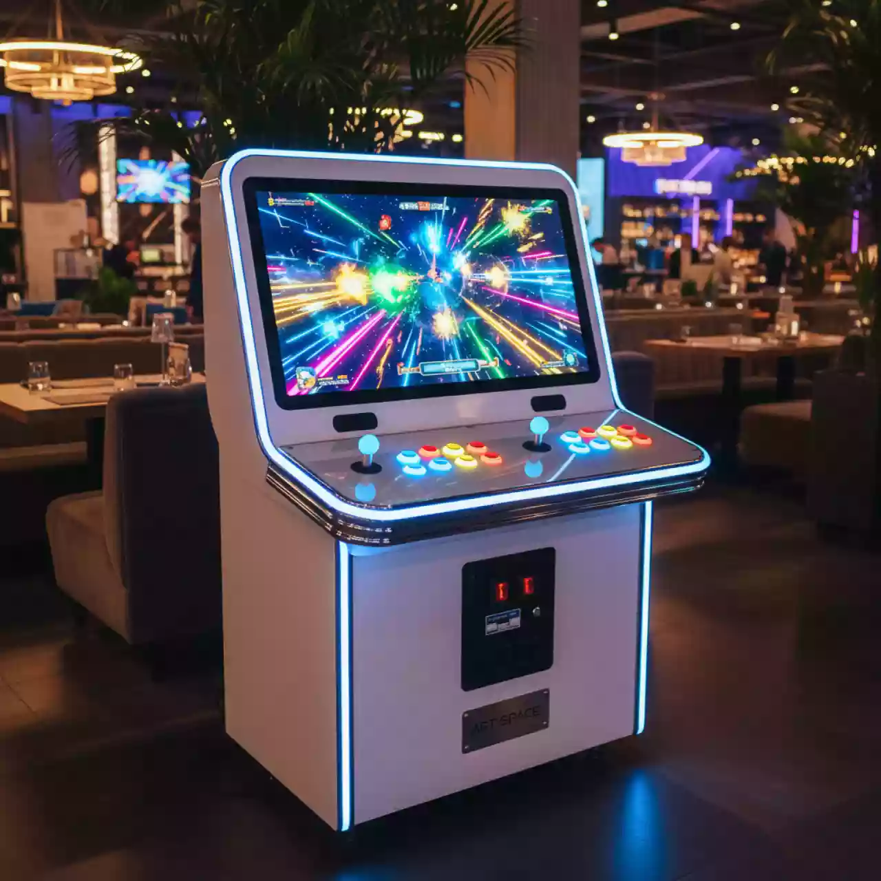 Аренда Игрового автомата Кнопочный бой в ресторане «Магадан» — ART SPACE