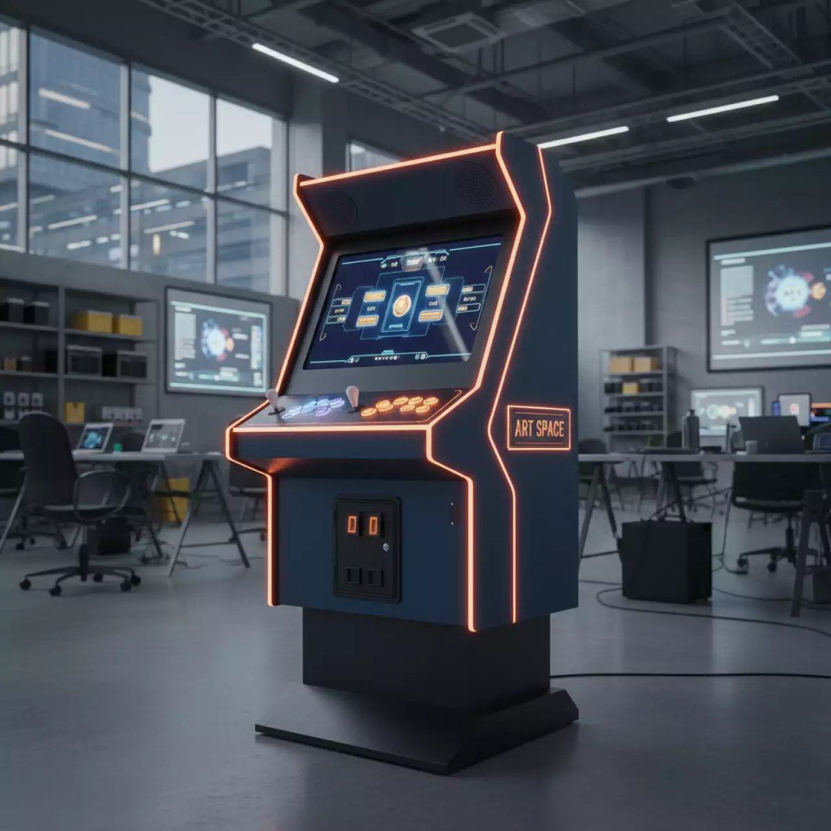 Аренда Игровой автомат Lucky Haunter в Университете «Сириус» — ART SPACE