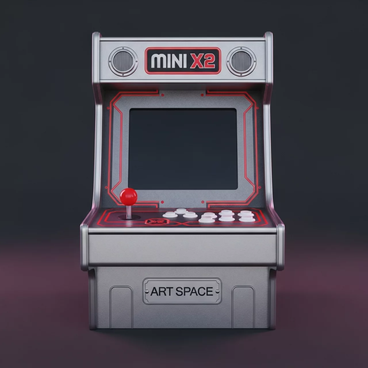 Аренда Игровой автомат Mini X2 настольный в ресторане «Sanremo» — ART SPACE