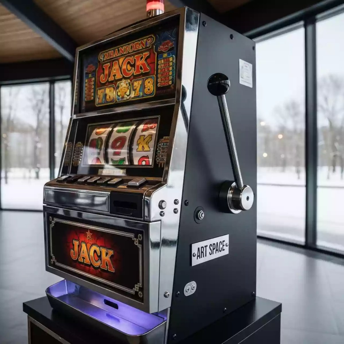 Аренда Игровой автомат однорукий бандит Jack в парке «Ривьера» — ART SPACE