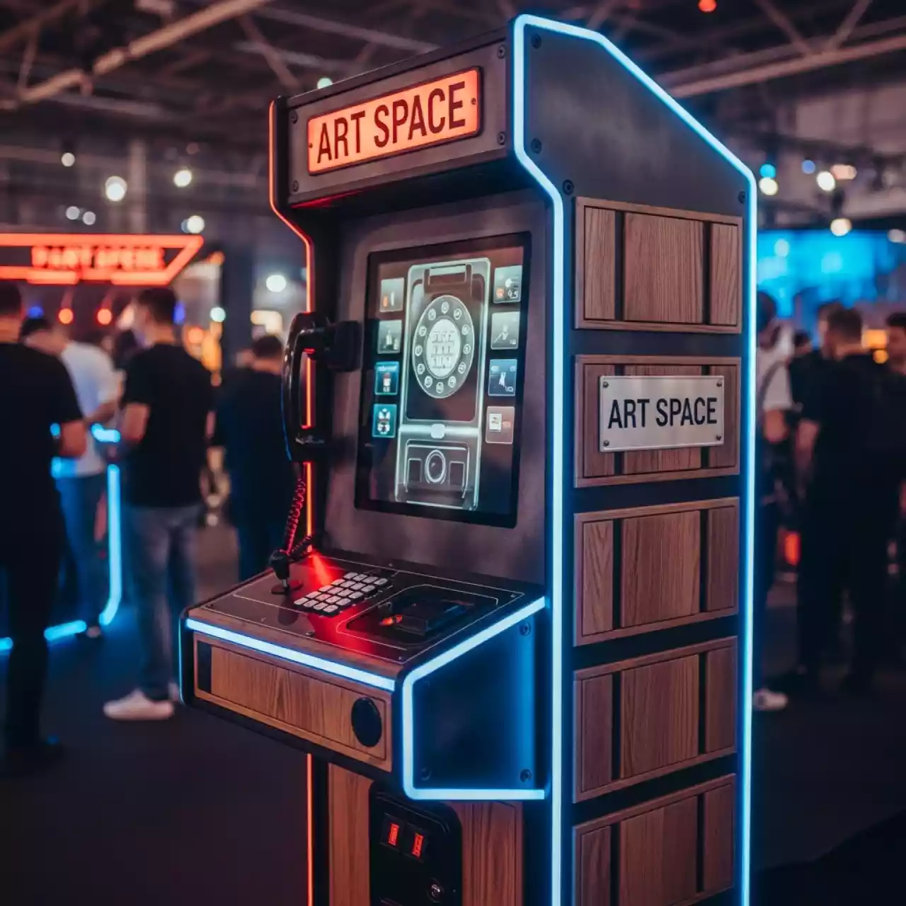 Аренда Игровой автомат Однорукий бандит "Телефон" в Bridge Resort — ART SPACE