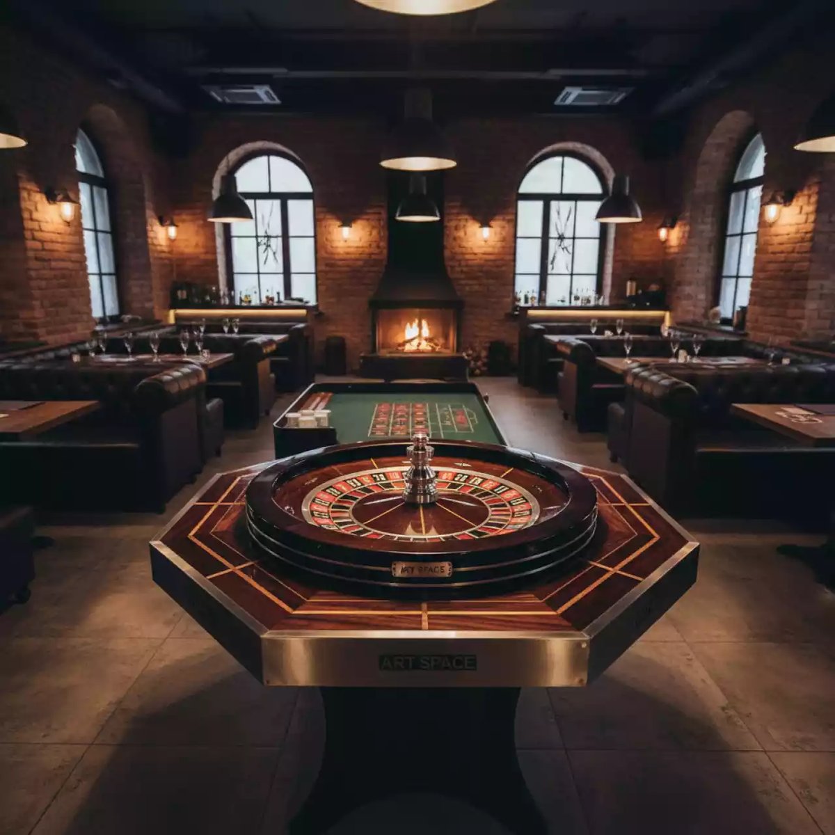 Аренда Игровой автомат "Рулетка" в ресторане «Баран-Рапан» — ART SPACE