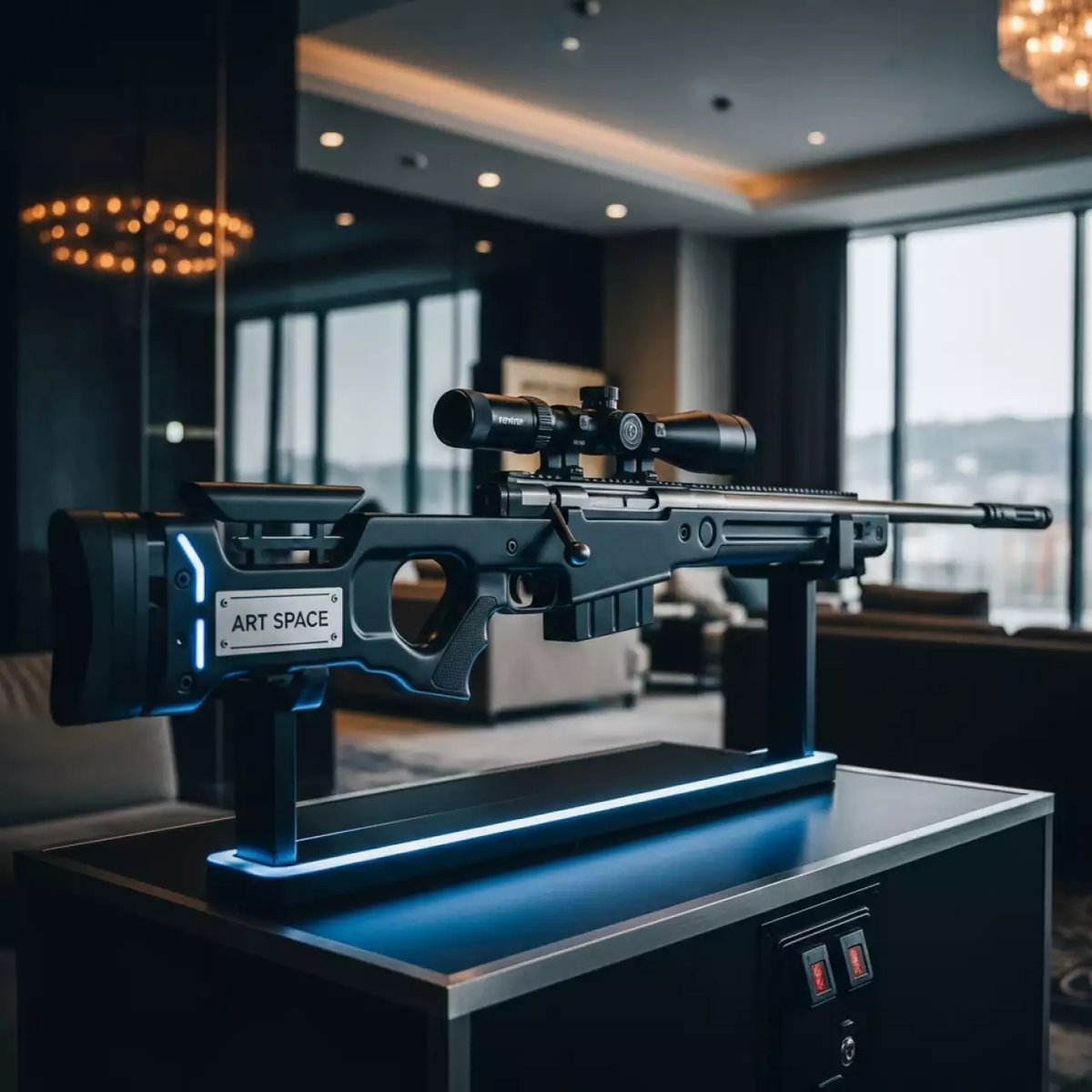 Аренда Игровой автомат снайпер в Cosmos Sochi Hotel — ART SPACE