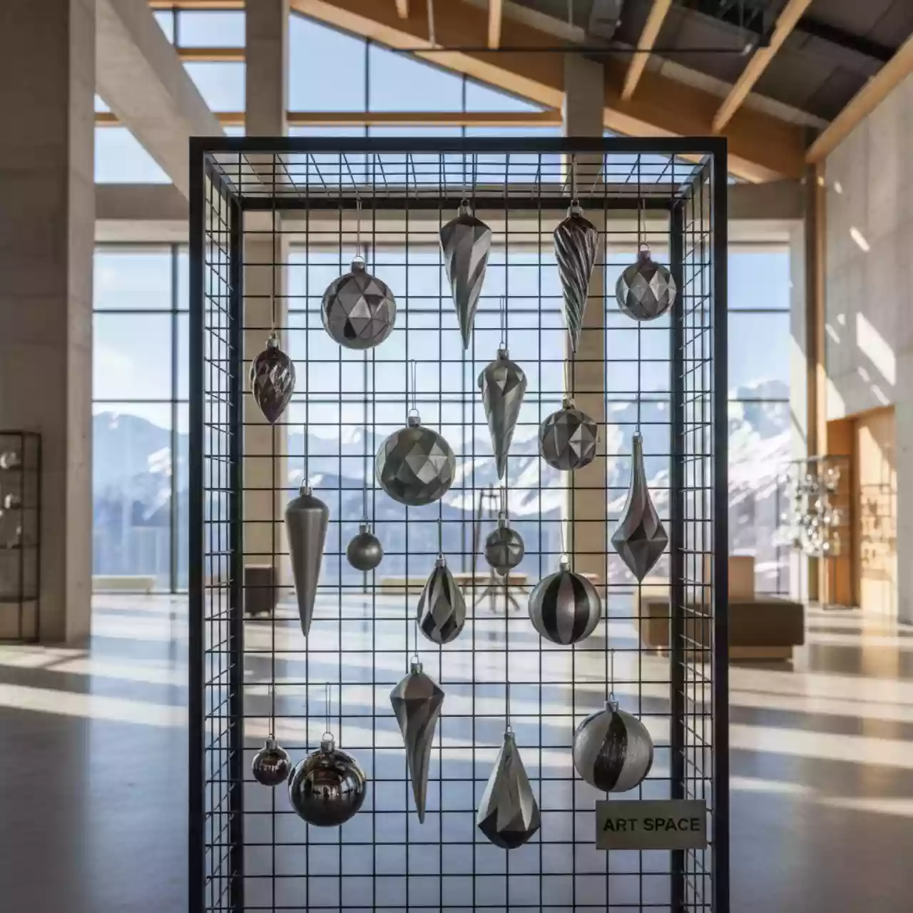 Аренда Игрушки елочные с росписью на курорте «Газпром» (Альпика) — ART SPACE