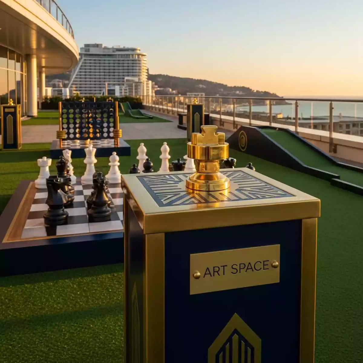 Аренда Игры для летнего корпоратива в Pullman Sochi Centre — ART SPACE