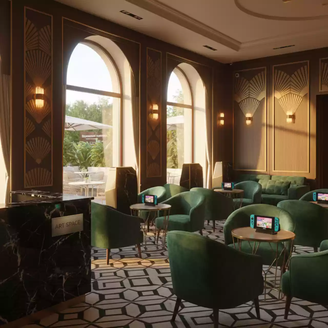 Аренда Игры для Nintendo Switch в ресторане «Плакучая Ива» — ART SPACE