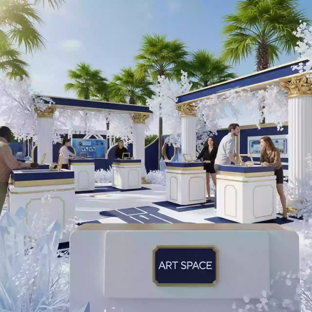 Аренда Игры тимбилдинг новогодние в комплексе Sea Galaxy — ART SPACE