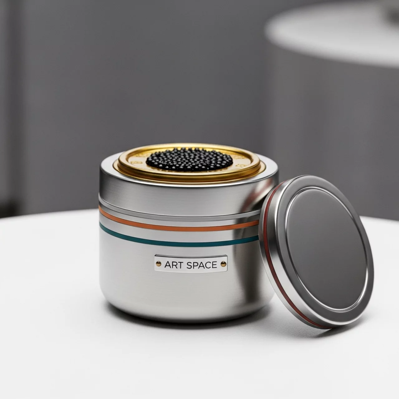 Аренда Икорница с крышкой и емкостью для льда в ресторане «Паруса» — ART SPACE