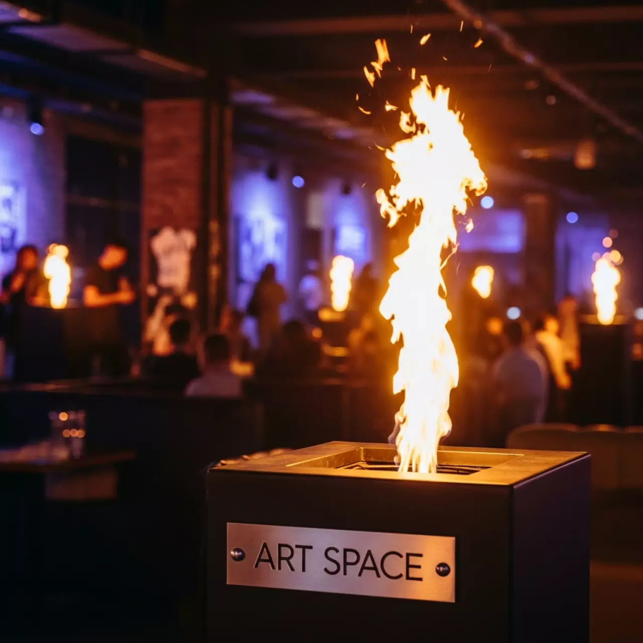 Аренда Имитаторы пламени в банкетном зале «Дельфин» — ART SPACE