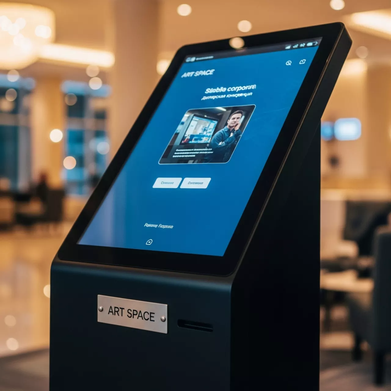 Аренда Инфокиоск сенсорный Пионер 32 Android в Pullman Sochi Centre — ART SPACE