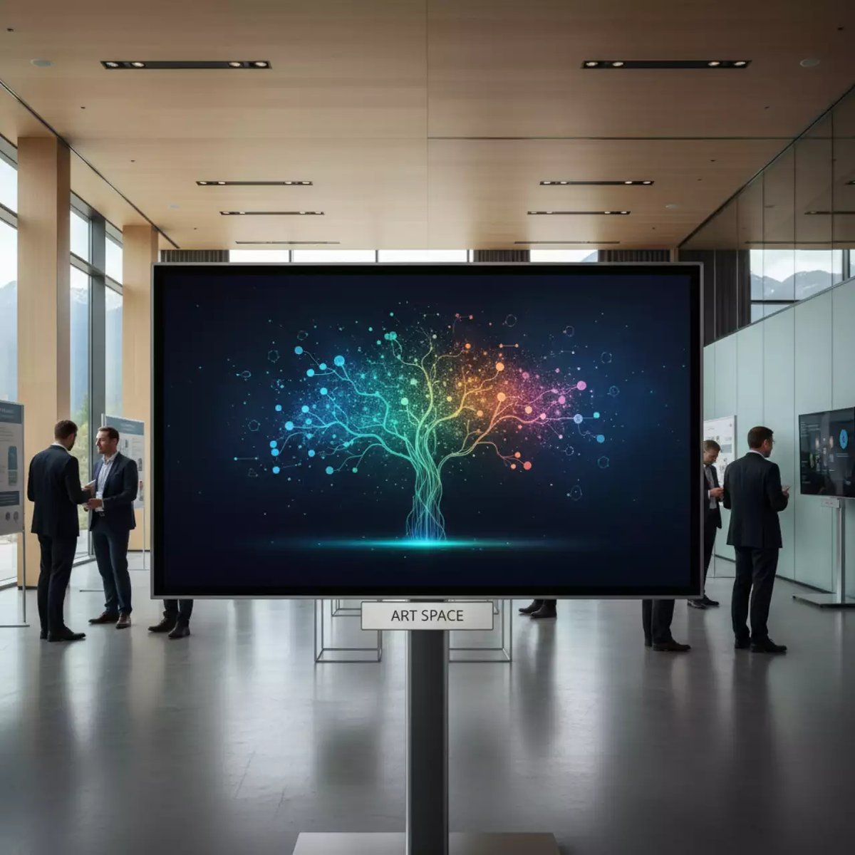 Аренда Информационная панель Vestel XN86B 4F 86 дюймов в Green Flow Hotel — ART SPACE