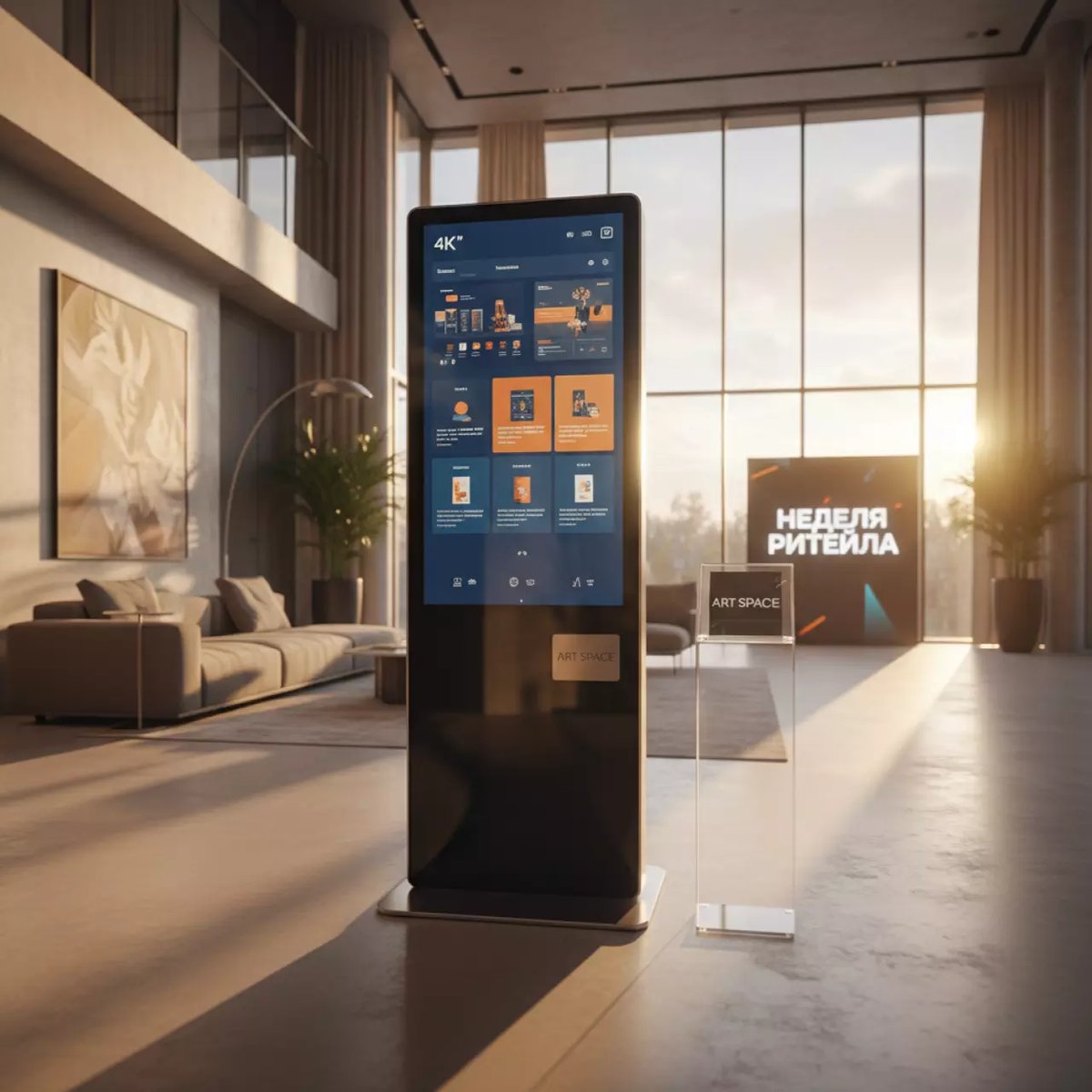 Аренда Информационная панель ViewSonic EP5542T на вилле «Анна» — ART SPACE