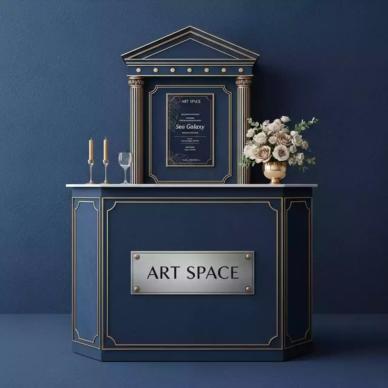 Аренда Информационная стойка тейбл тент А4 в комплексе Sea Galaxy — ART SPACE