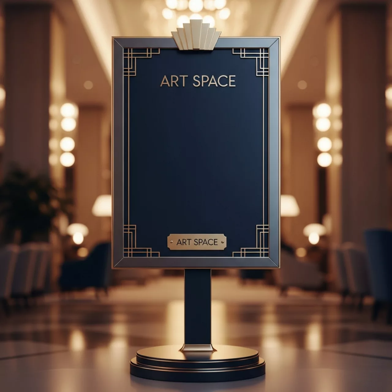 Аренда Информационная стойка указатель А3 в Маринс Парк Отеле — ART SPACE