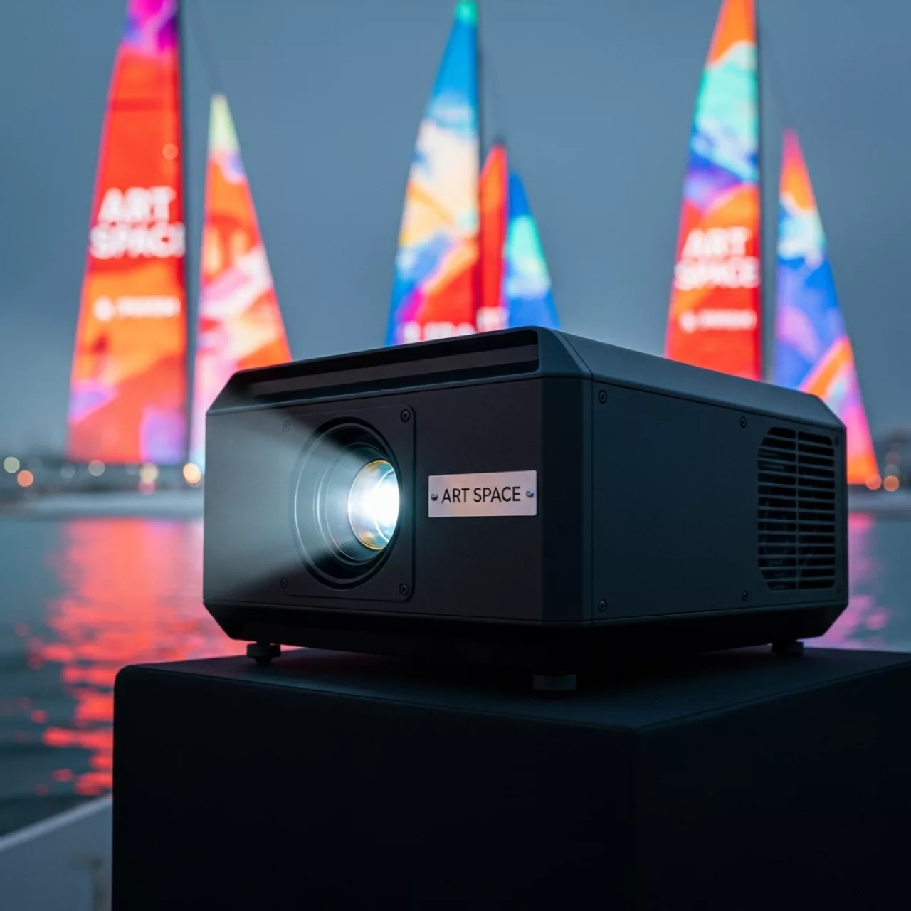 Аренда Инсталляционный проектор Epson EB L20002U на парусной регате (Сочи) — ART SPACE