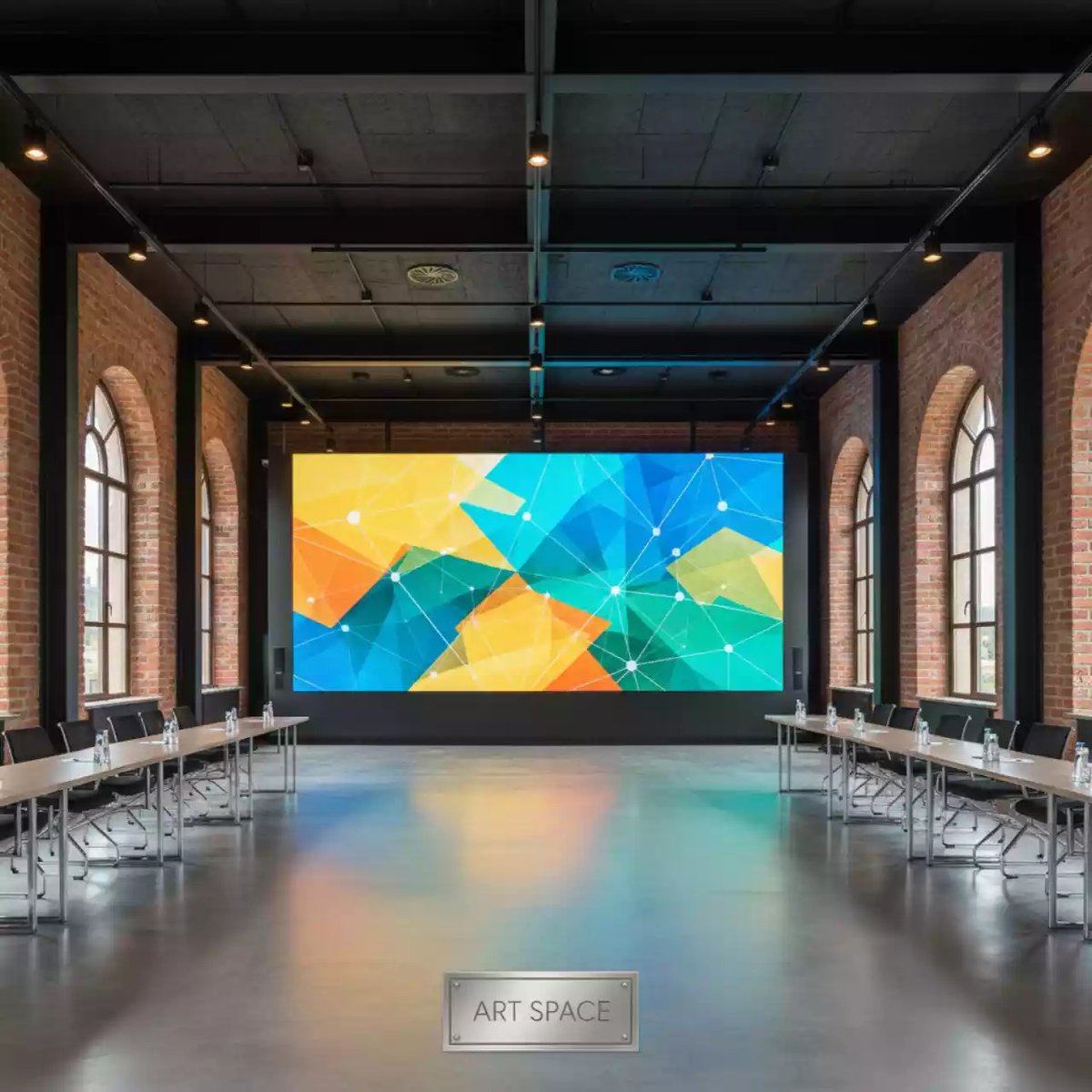 Аренда Инсталляция видеостены в Imeretinskiy Hotel — ART SPACE