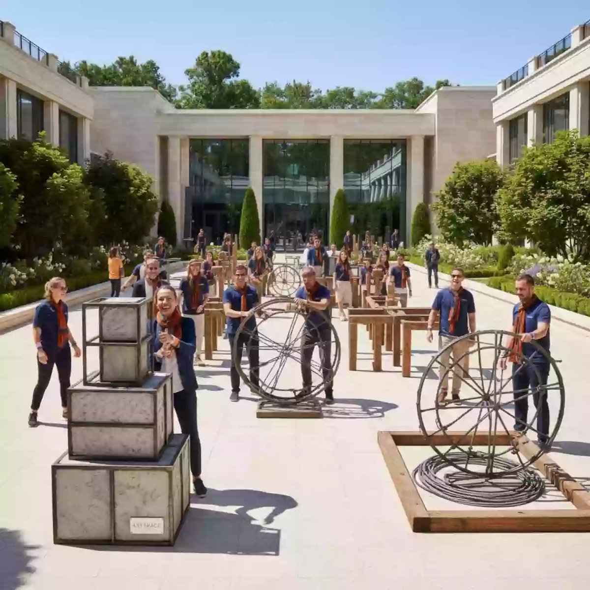 Аренда Интерактив неолимпийские игры в Stella di Mosca — ART SPACE