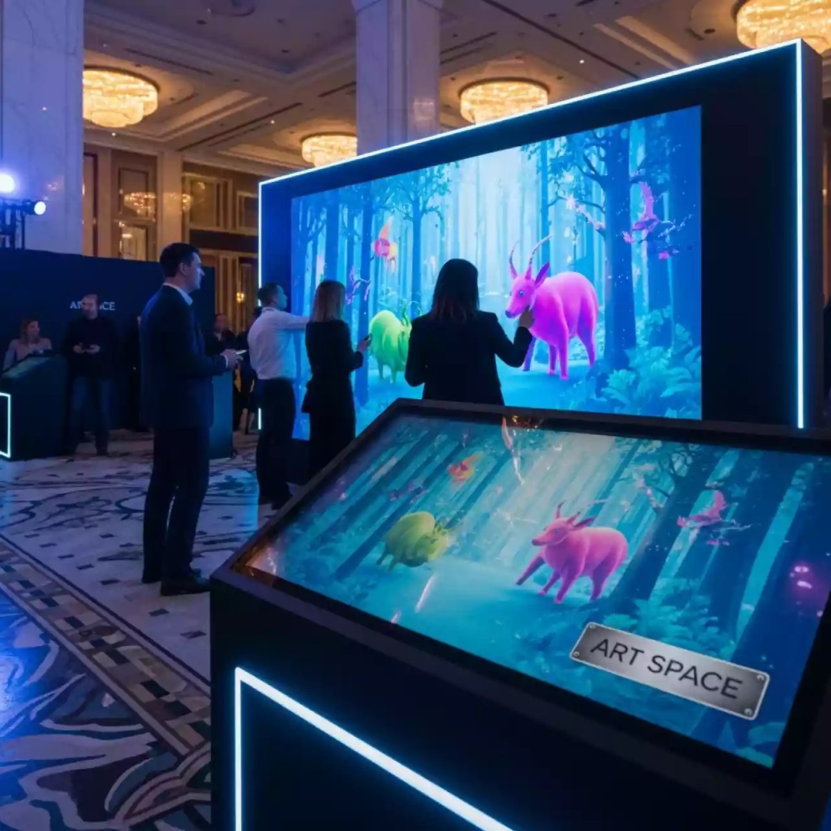 Аренда Интерактив в мире животных в Grand Karat Sochi — ART SPACE