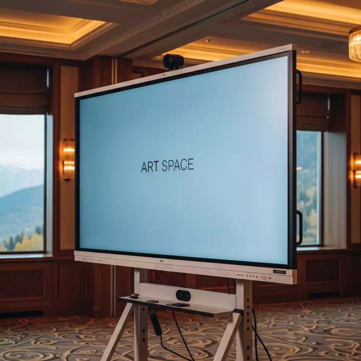 Аренда Интерактивная доска EliteBoard WR 84A24 84 дюйма 24 касания USB 2.0 в Golden Tulip Rosa Khutor — ART SPACE