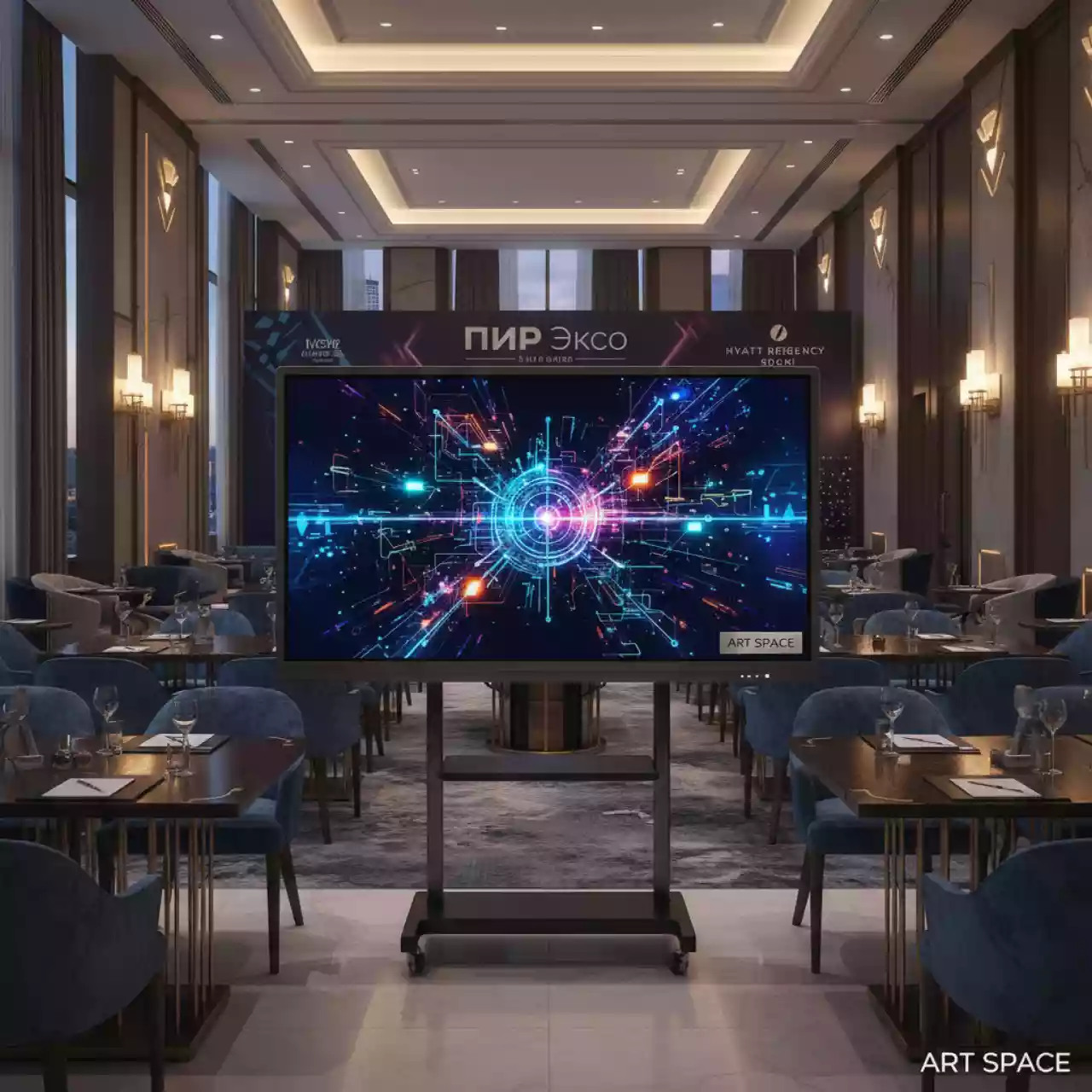 Аренда Интерактивная доска IQBoard RPT082 в отеле Hyatt Regency Sochi — ART SPACE