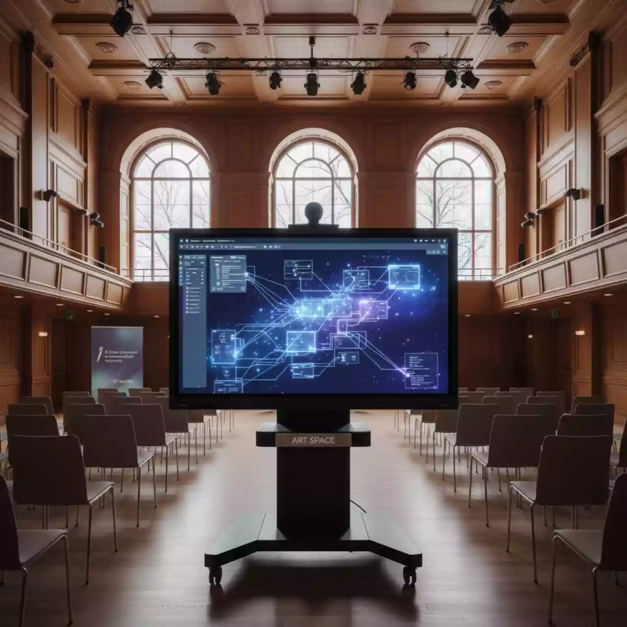 Аренда Интерактивная доска Newline TruBoard R3 800 в Зале органной и камерной музыки — ART SPACE