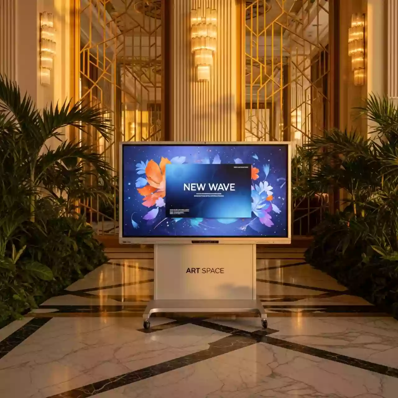 Аренда Интерактивная доска ScreenMedia SM 9293 в отеле «Звездный» — ART SPACE