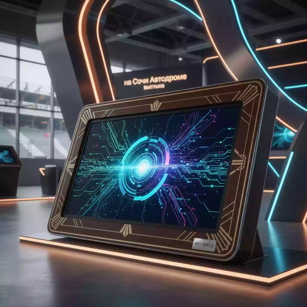 Аренда Интерактивная доска Skilo 100 16 9 на Сочи Автодроме — ART SPACE