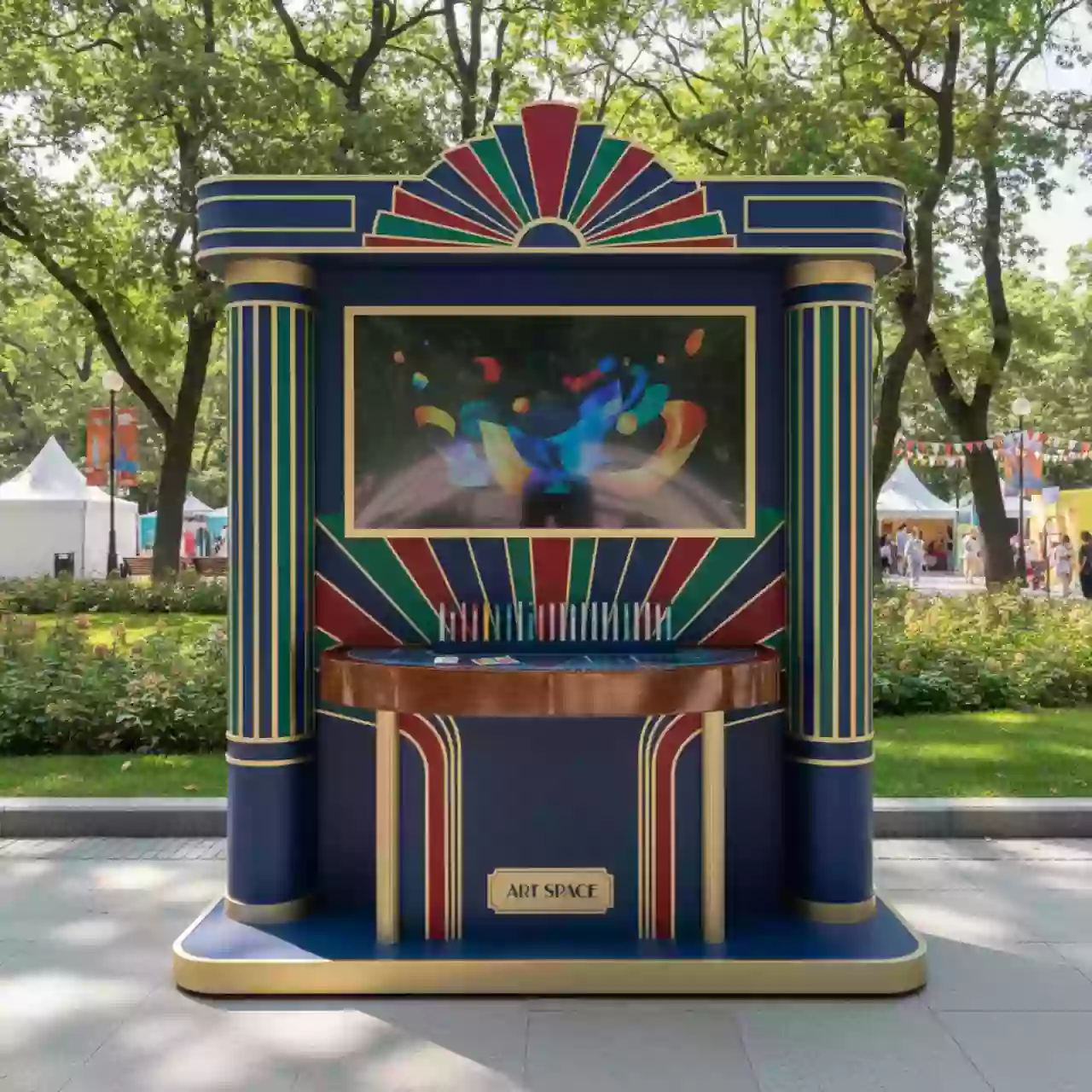 Аренда Интерактивная доска SMART Board SBM777V 43 с пассивным лотком в парке «Ривьера» — ART SPACE