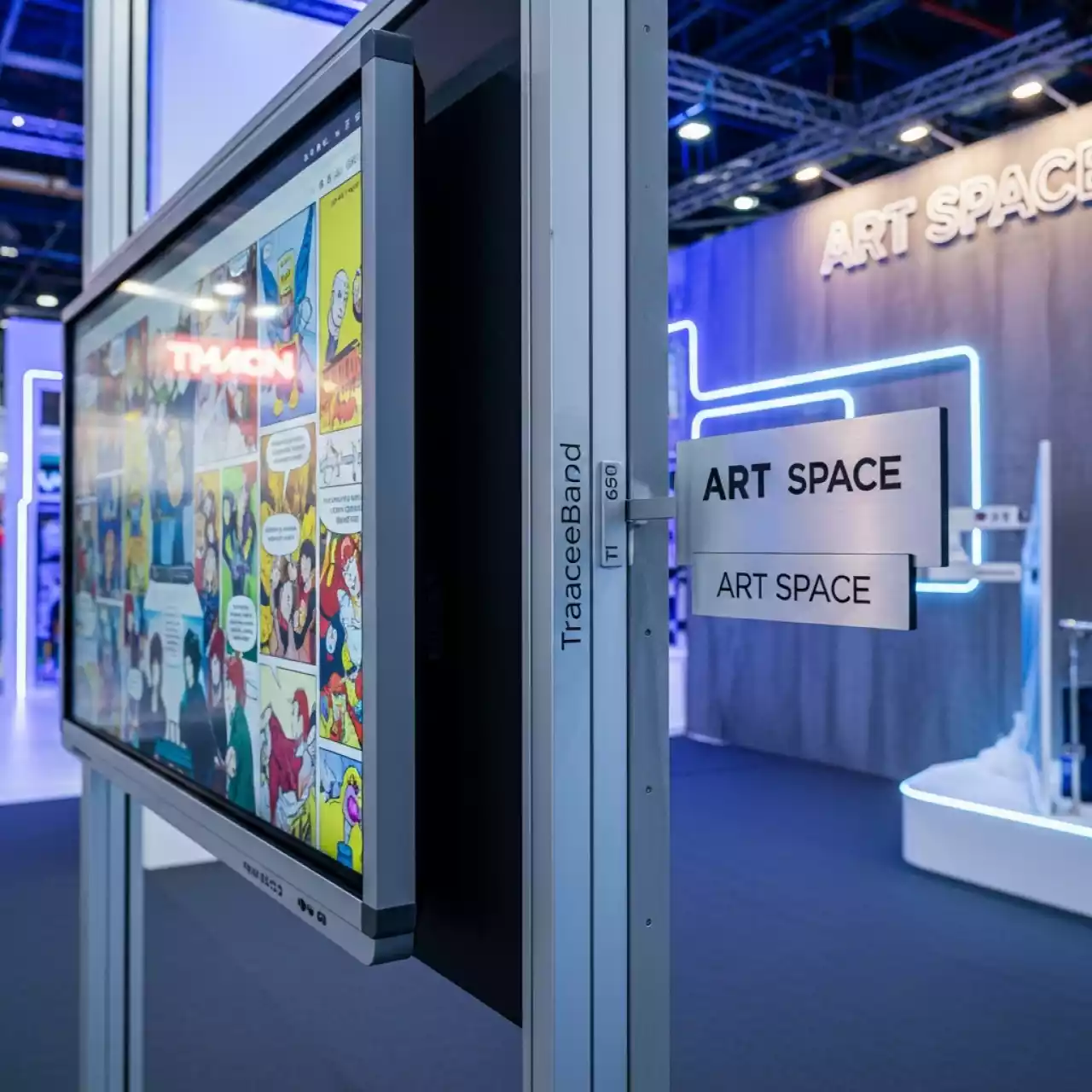 Аренда Интерактивная доска TraceBoard TI 690 серая рамка в санатории «Октябрьский» — ART SPACE