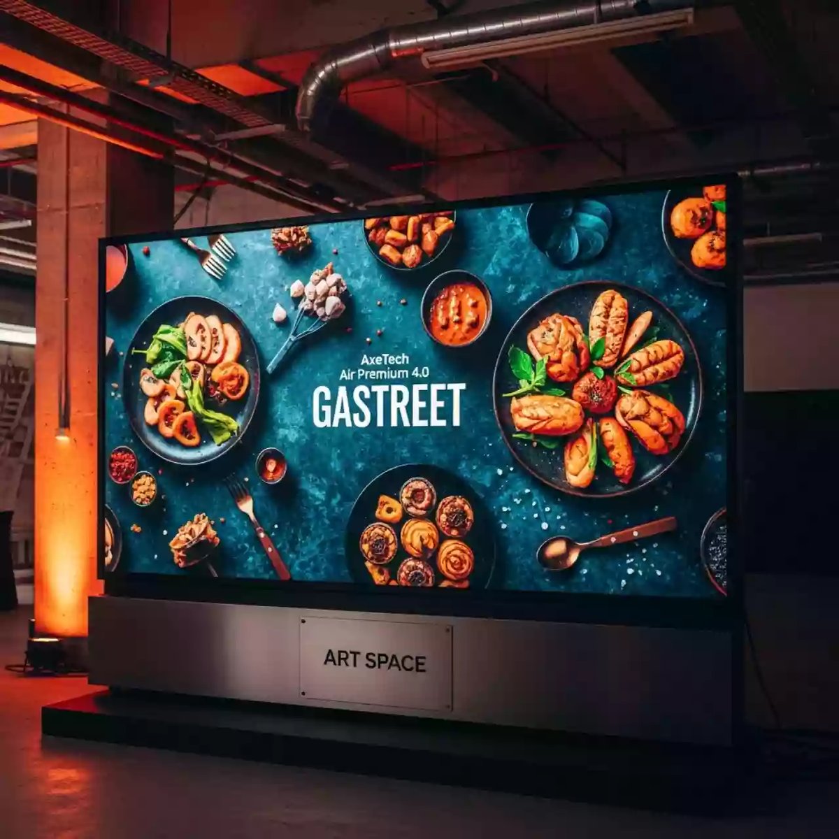 Аренда Интерактивная панель AxeTech Air Premium 4.0 110 в VK Stadium Sirius — ART SPACE