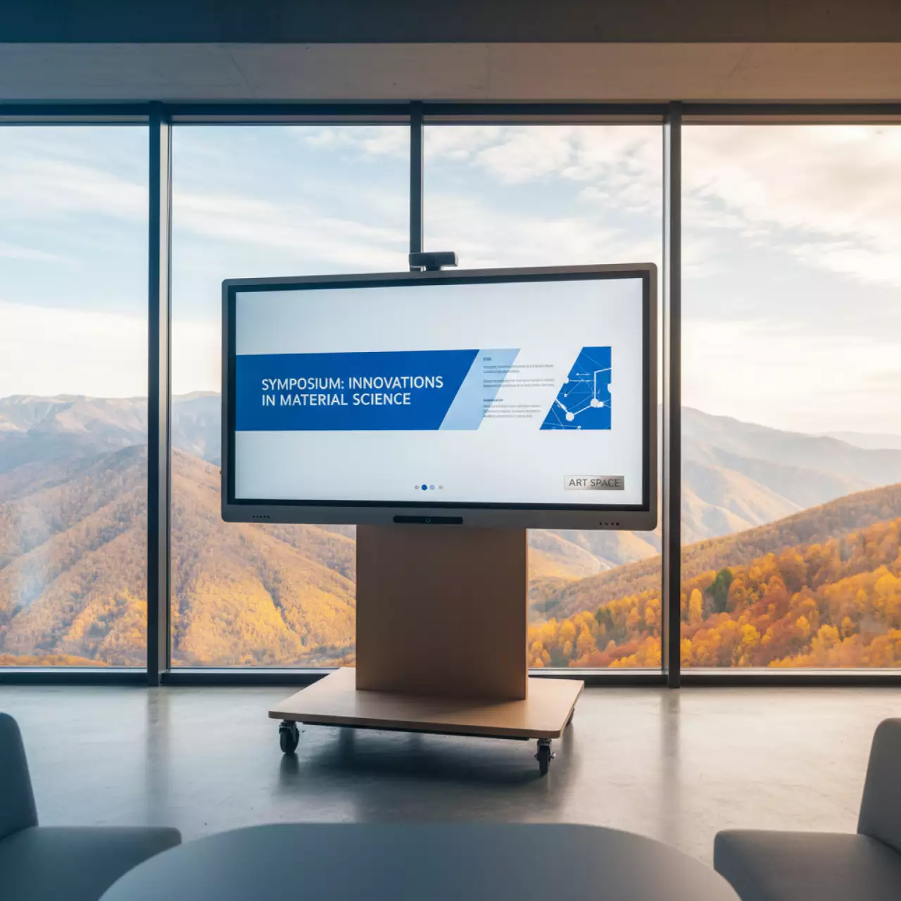 Аренда Интерактивная панель BM GROUP Stark Baikal Pro 65 в Skypark Sochi — ART SPACE