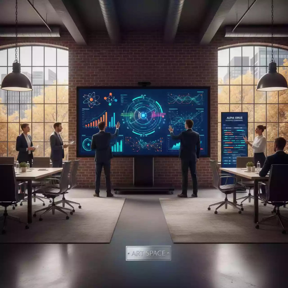 Аренда Интерактивная панель BM GROUP Stark Baikal Pro 86 в Alpha Sirius — ART SPACE