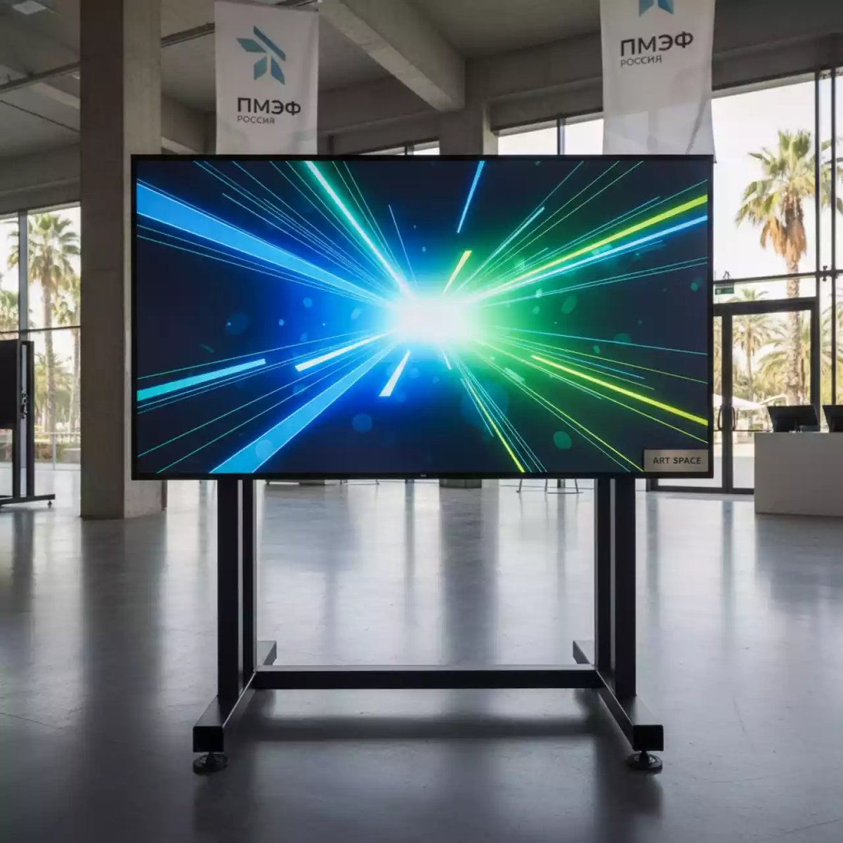 Аренда Интерактивная панель ClickShare X Display Plus 86 в парке «Ривьера» — ART SPACE