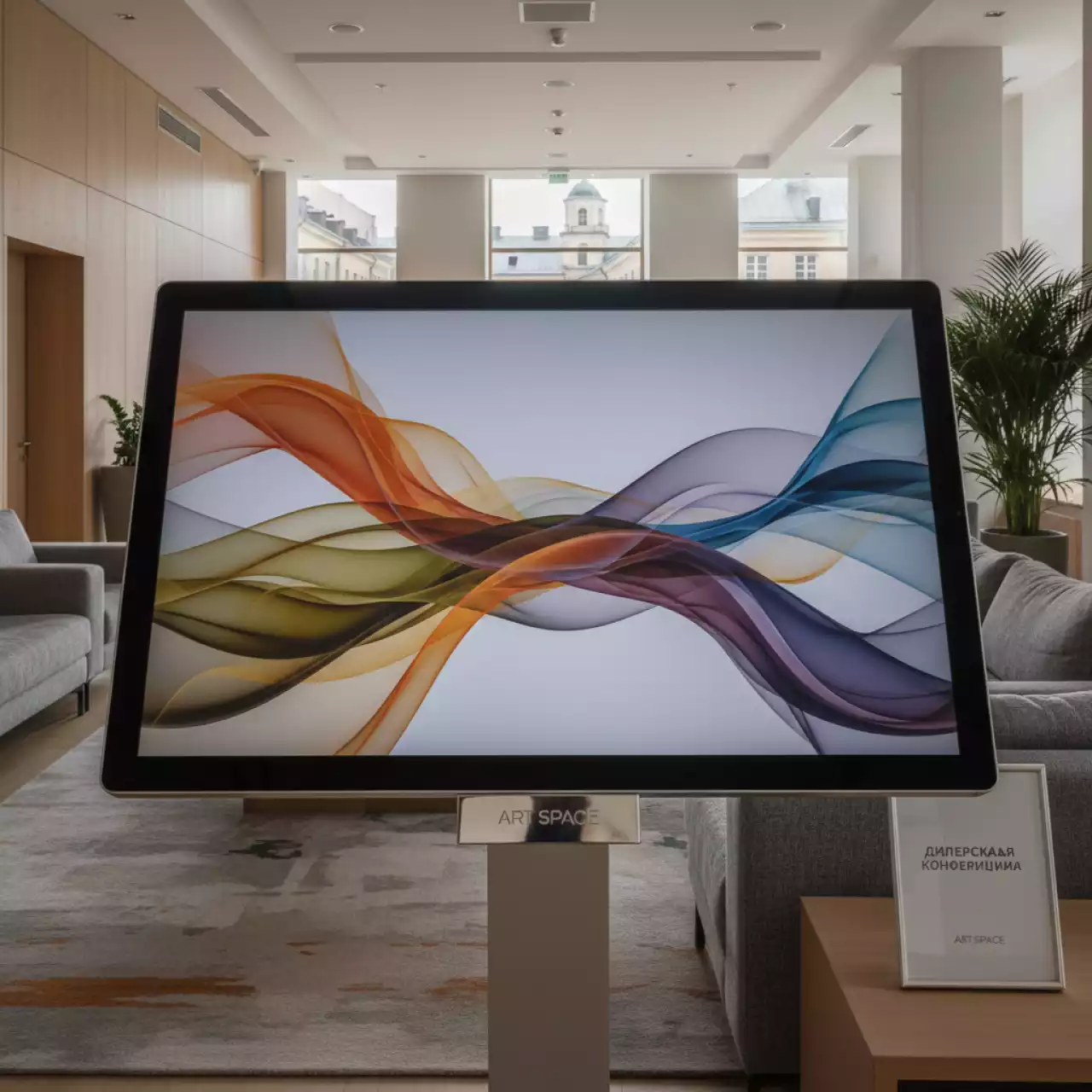 Аренда Интерактивная панель для свадьбы Девайс спаситель Boutique Hotel PORTUM 1905 — ART SPACE