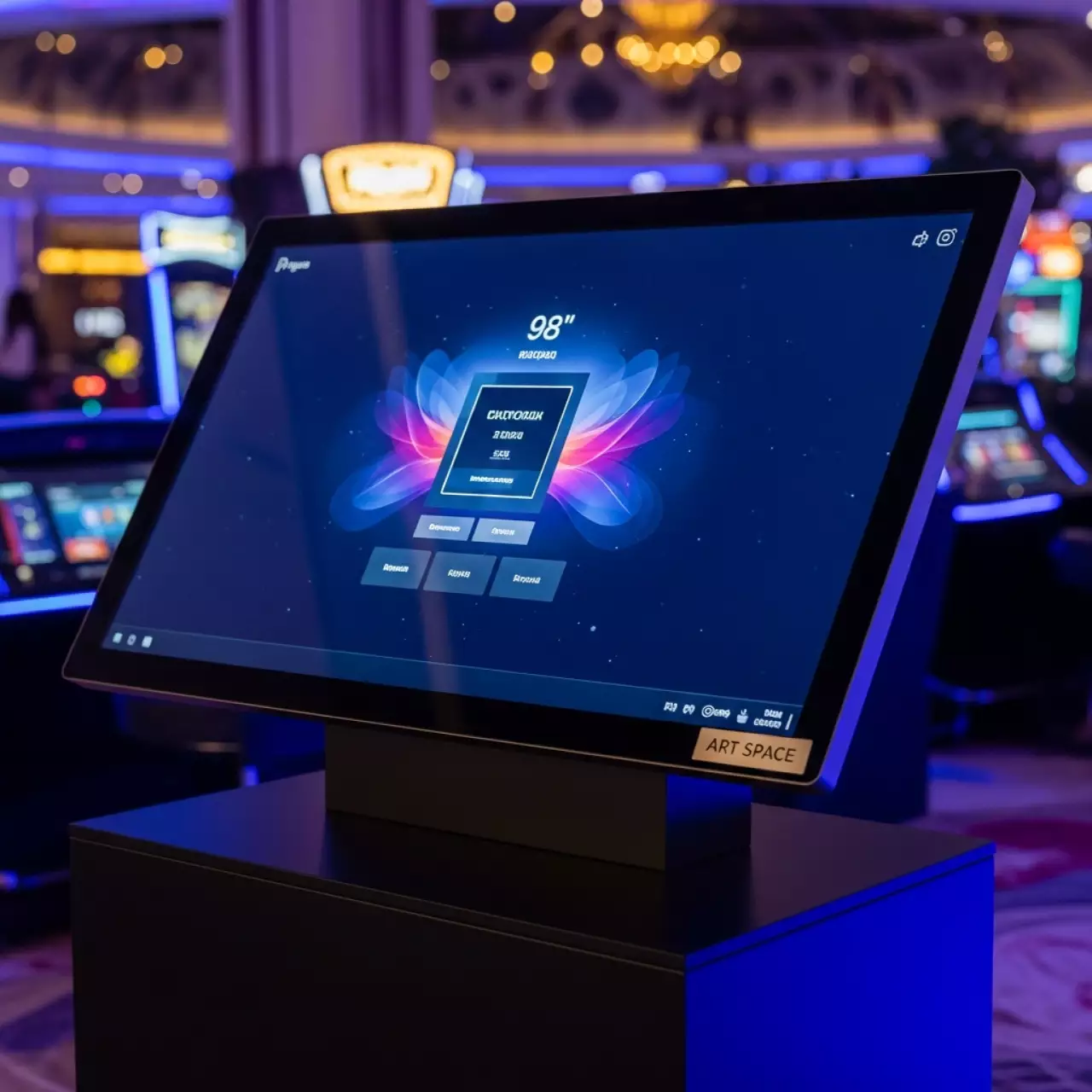 Аренда Интерактивная панель EXELL EFH981R1 98 дюймов в казино «Сочи» — ART SPACE