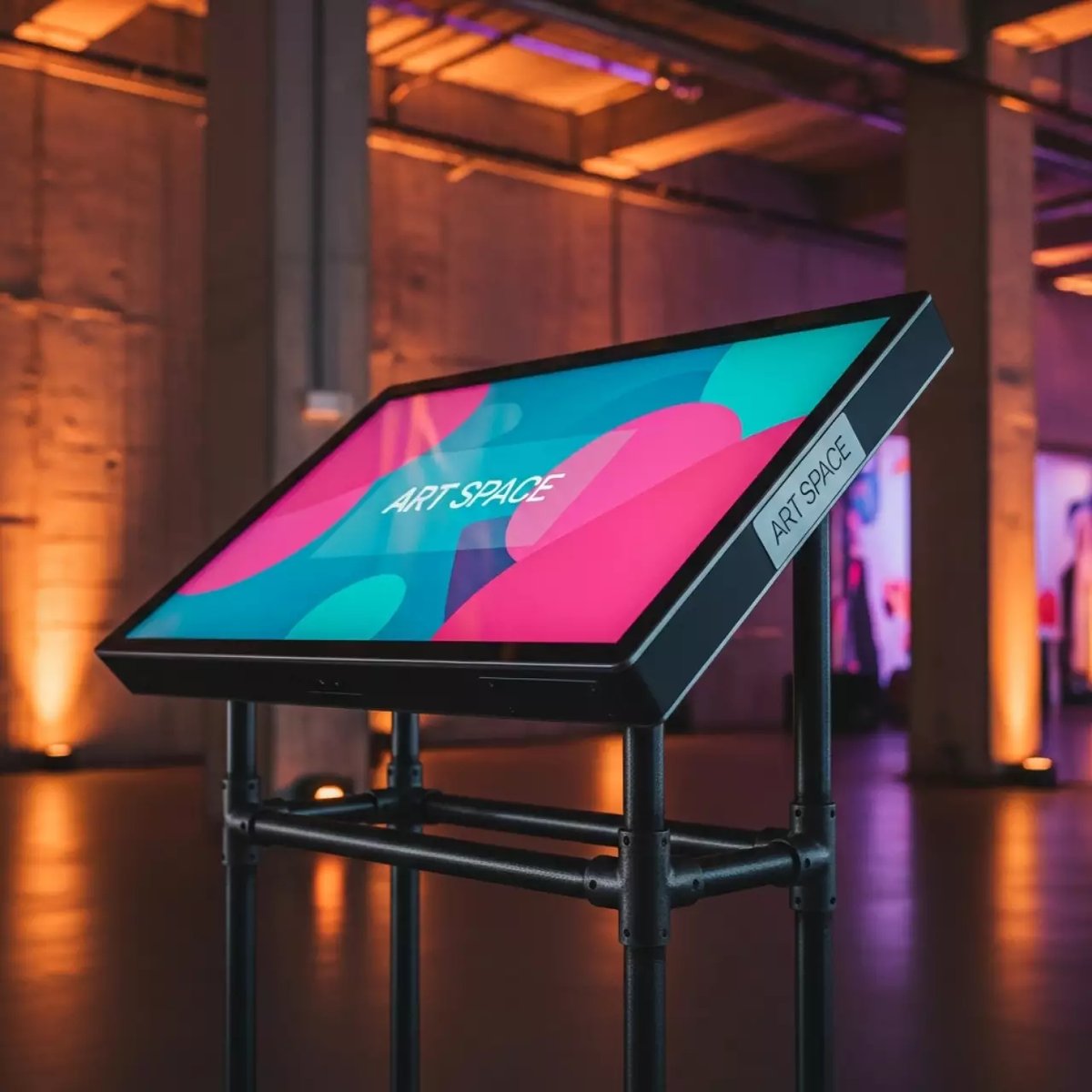 Аренда Интерактивная панель EXELL EXID 861AM в ледовом дворце «Роза Хутор» — ART SPACE