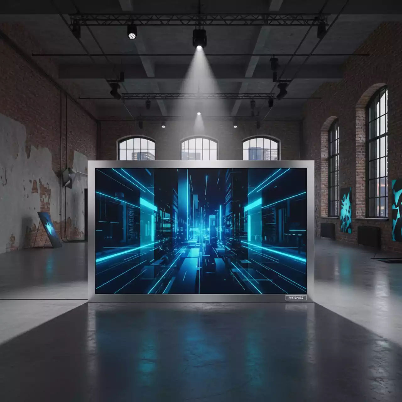 Аренда Интерактивная панель LigaSmart IP 65 в лофте «Студия 21» — ART SPACE