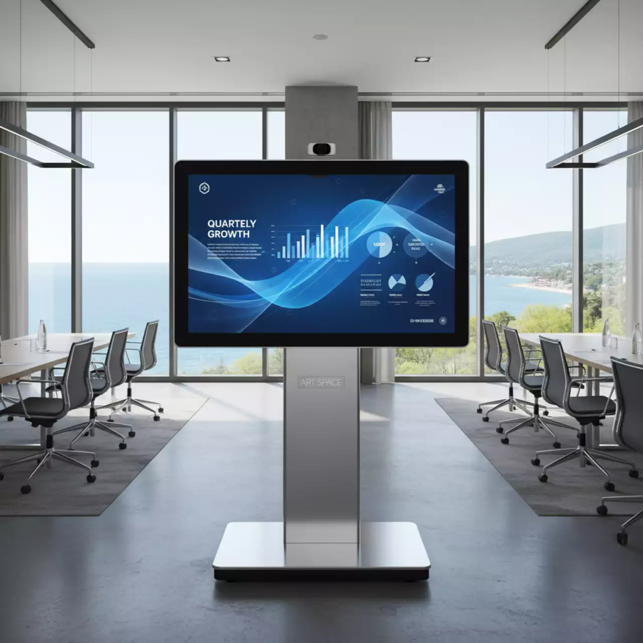 Аренда Интерактивная панель NexTouch NextPanel 32P 32 дюймов FHD PCAP OPS Intel Pentium Win10 в Imeretinskiy Hotel — ART SPACE