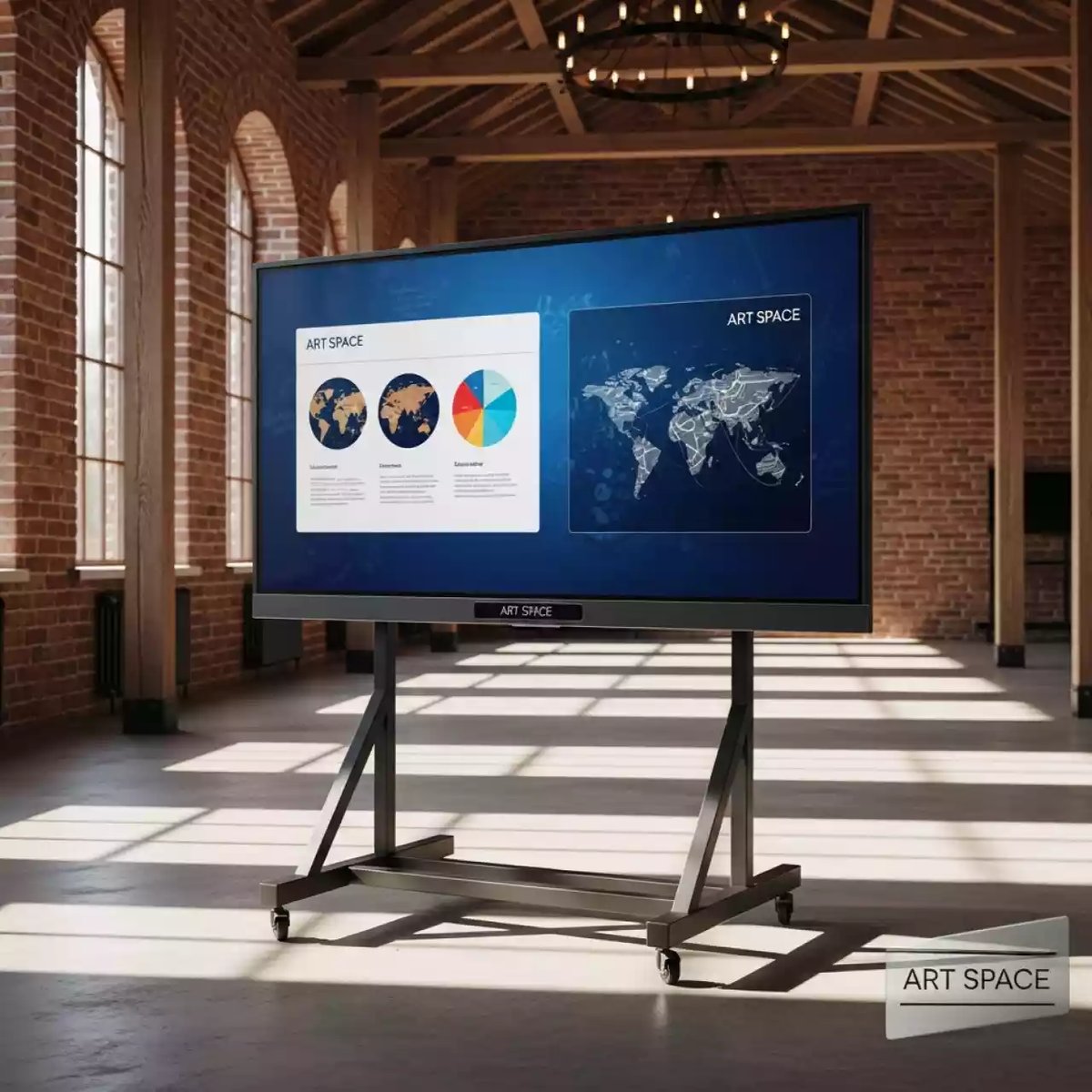 Аренда Интерактивная панель Philips 75BDL8051C в этно-парке «Моя Россия» — ART SPACE