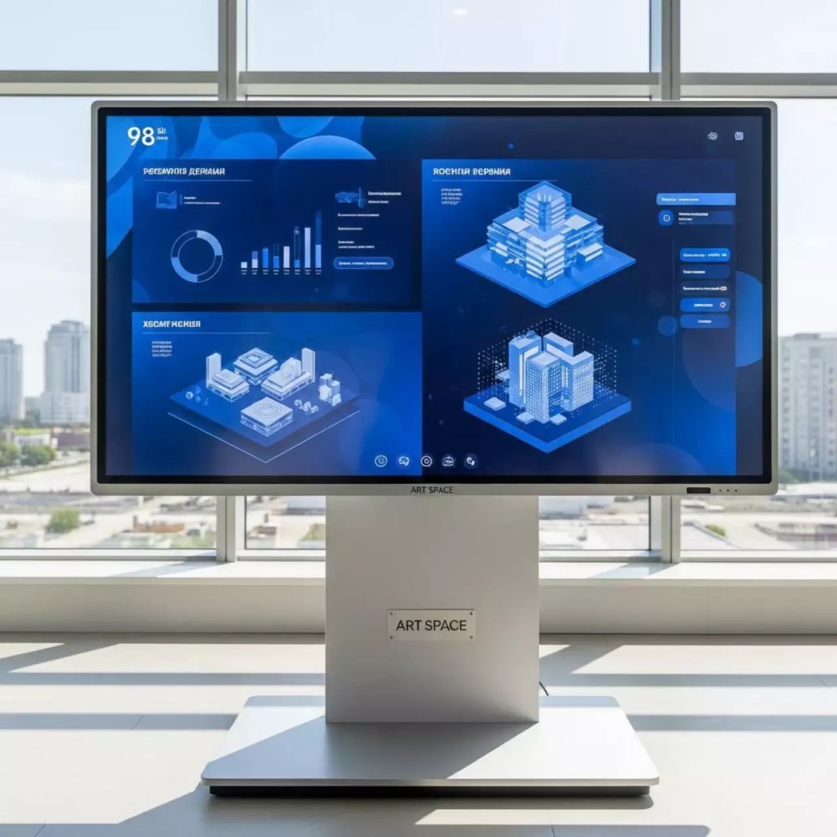 Аренда Интерактивная панель Prestigio MultiBoard PMB751G983 98 дюймов L series в ледовом дворце «Большой» — ART SPACE