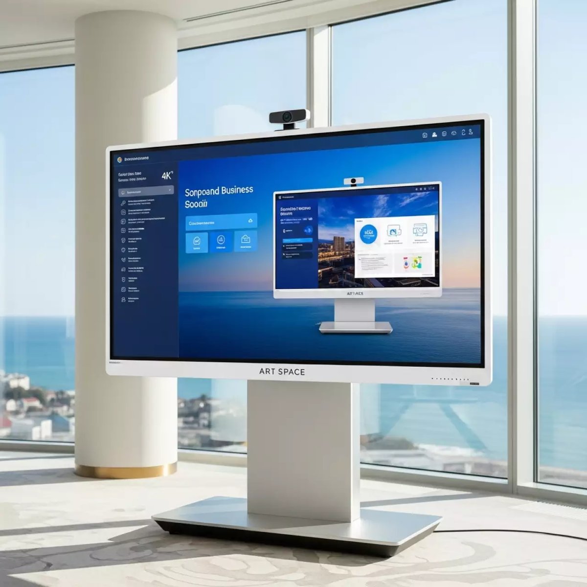 Аренда Интерактивная панель Ricoh IWB D 8600 86 белый корпус в отеле Hyatt Regency Sochi — ART SPACE