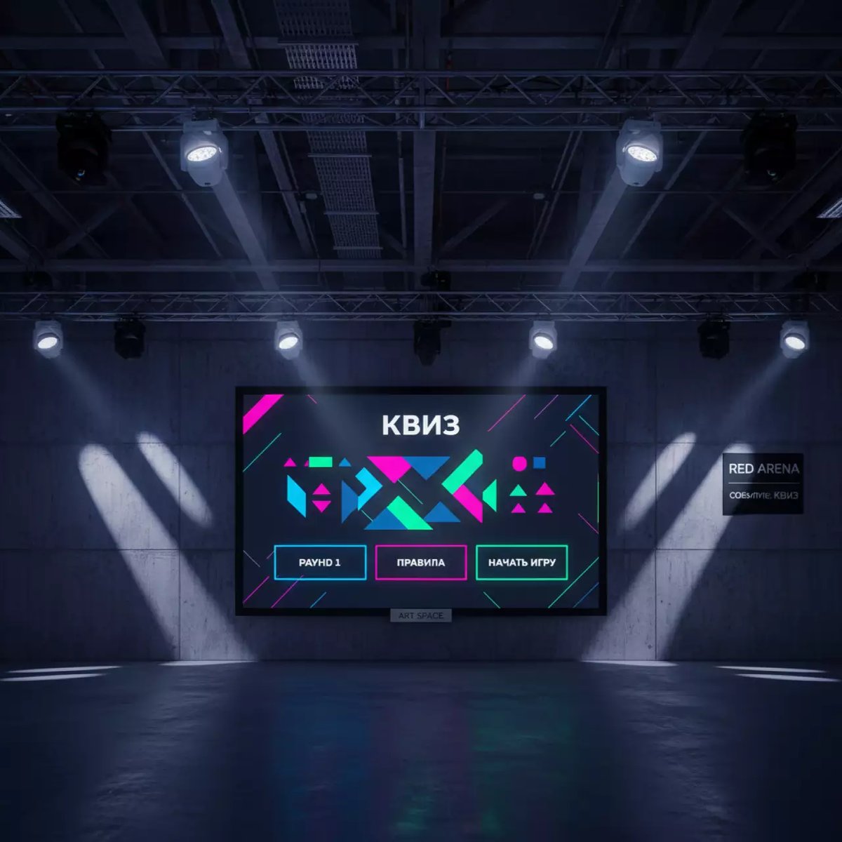 Аренда Интерактивная панель Sharp PN 70TH5 в Red Arena — ART SPACE