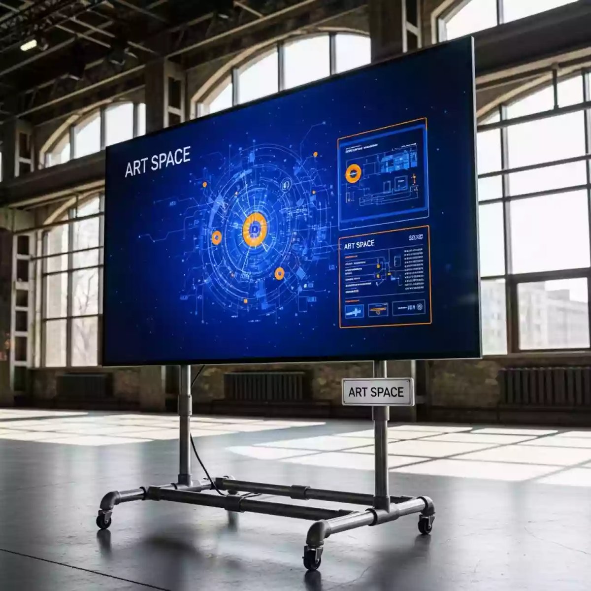 Аренда Интерактивная панель TeachTouch 7.0SE R 86 дюймов UHD 20 касаний в отеле Radisson Lazurnaya — ART SPACE