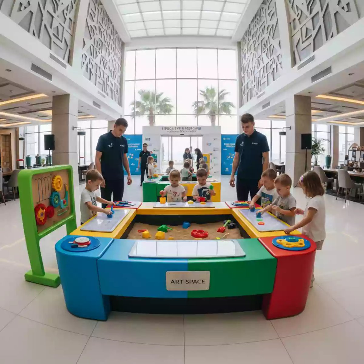Аренда Интерактивная песочница Ronplay KIDS Мини RsB 3 2 в 1 в Mercure Сочи Центр — ART SPACE