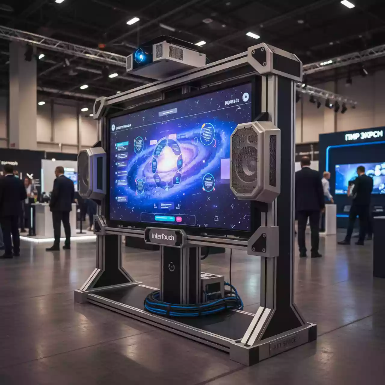 Аренда Интерактивная стена InterTouch для ДОУ работа касаниями полный комплект в Mantera Supreme — ART SPACE