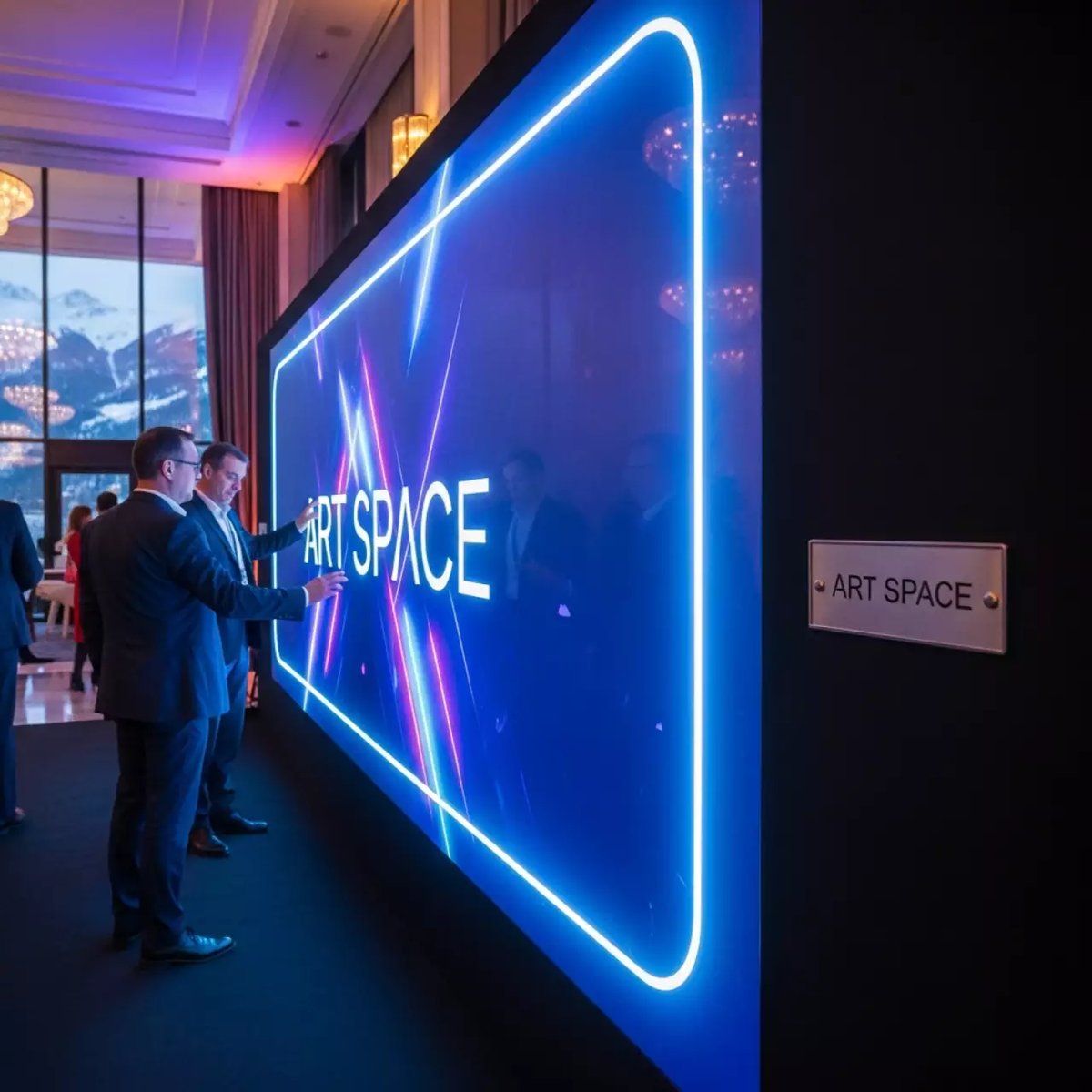 Аренда Интерактивная стена InterTouch Iwall Master Touch 5.0 Double для двух проекторов в Rodina Grand Hotel & SPA — ART SPACE