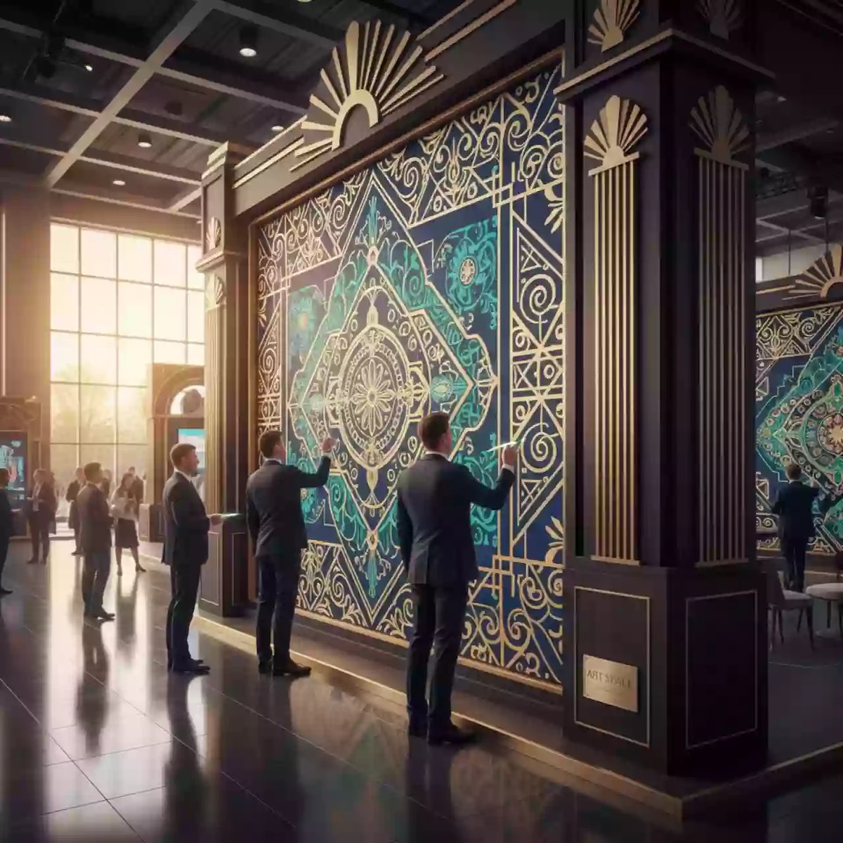 Аренда Интерактивная стена раскраска UTS "Мастер фломастер" в Сириус Арене — ART SPACE