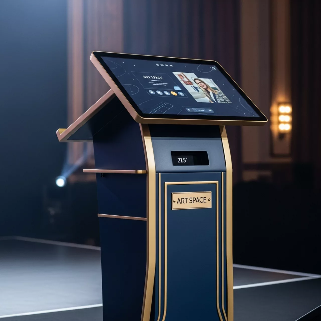 Аренда Интерактивная трибуна LIGA group Сенат 21,5 дюймов в комплексе Sea Galaxy — ART SPACE