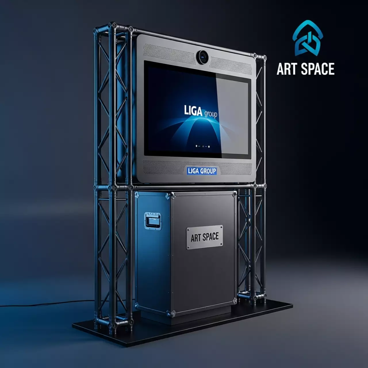 Аренда Интерактивная трибуна LIGA group Сенат 24 дюймов в Grand Karat Sochi — ART SPACE