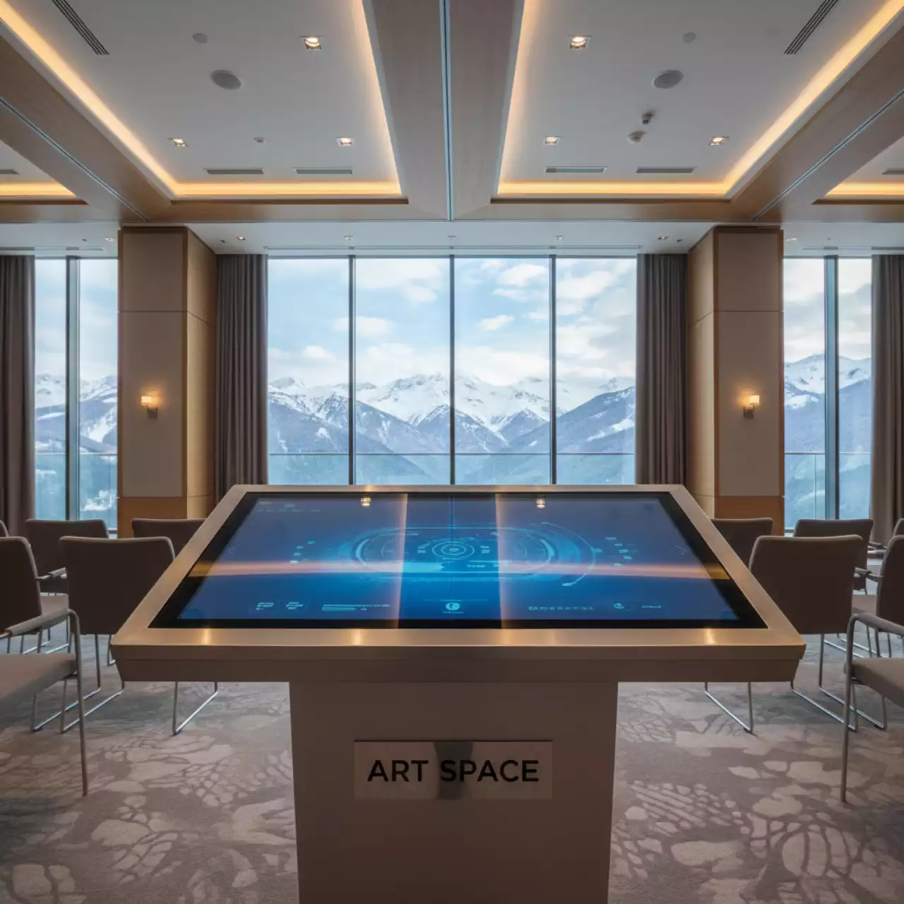 Аренда Интерактивная трибуна Wize Pro WSP 22S в Rixos Krasnaya Polyana — ART SPACE